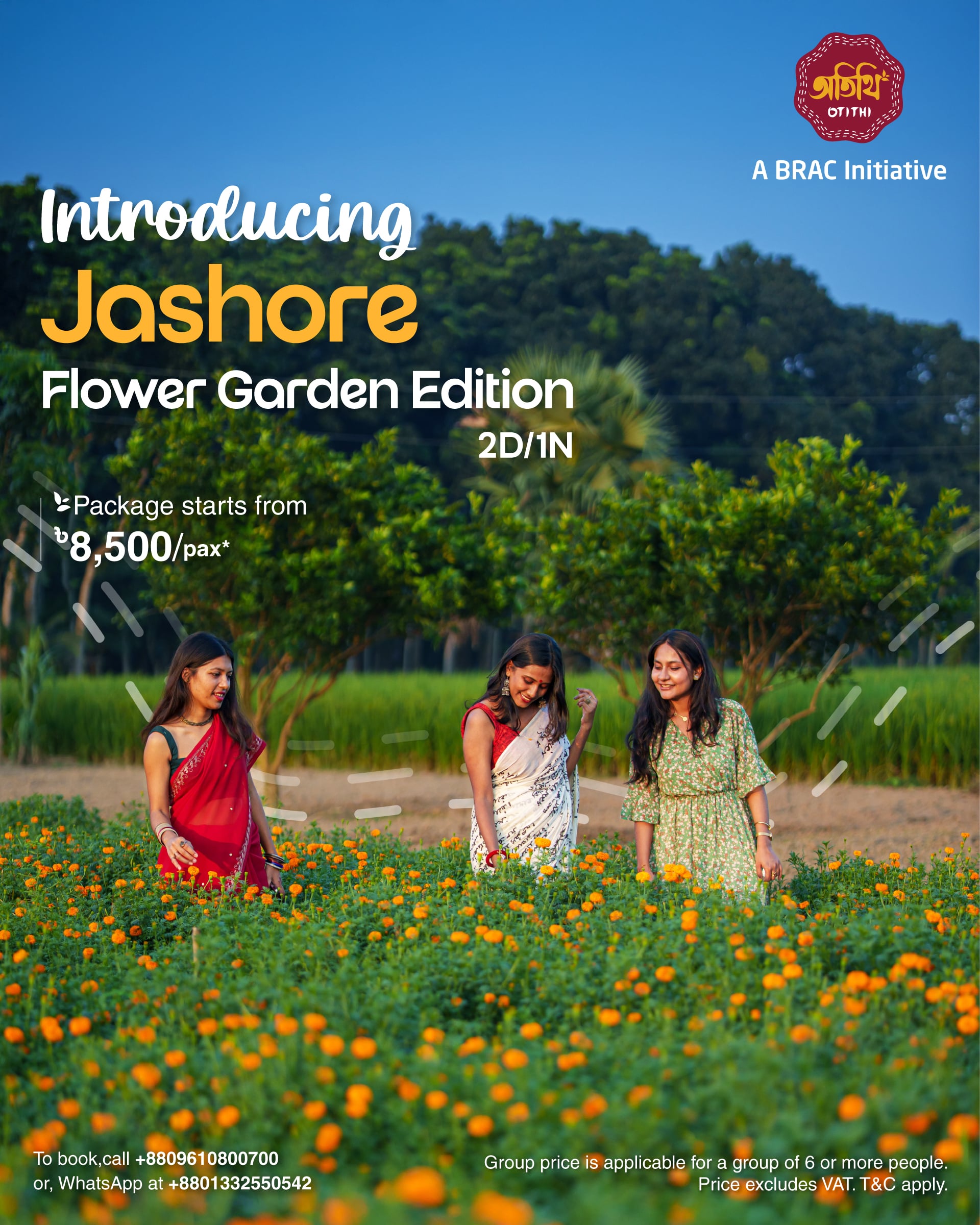 Jashore Flower Garden Edition (2D/1N)